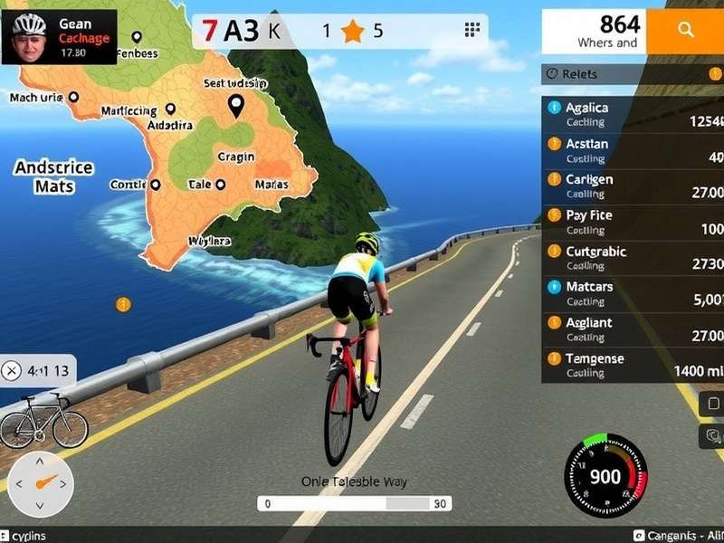 Goa Cycling Challenge bike customization screen